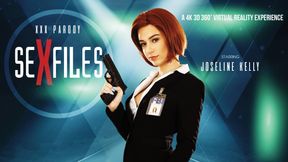 Sex Files - Joseline Kelly Striptease & Masturbation VR